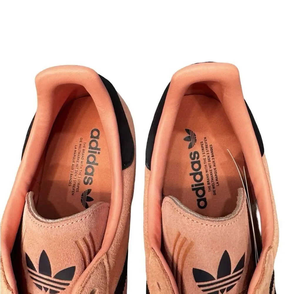 adidas Gazelle JH5388 Men's 13 Glow Pink Aurora Black Sneakers New with Box